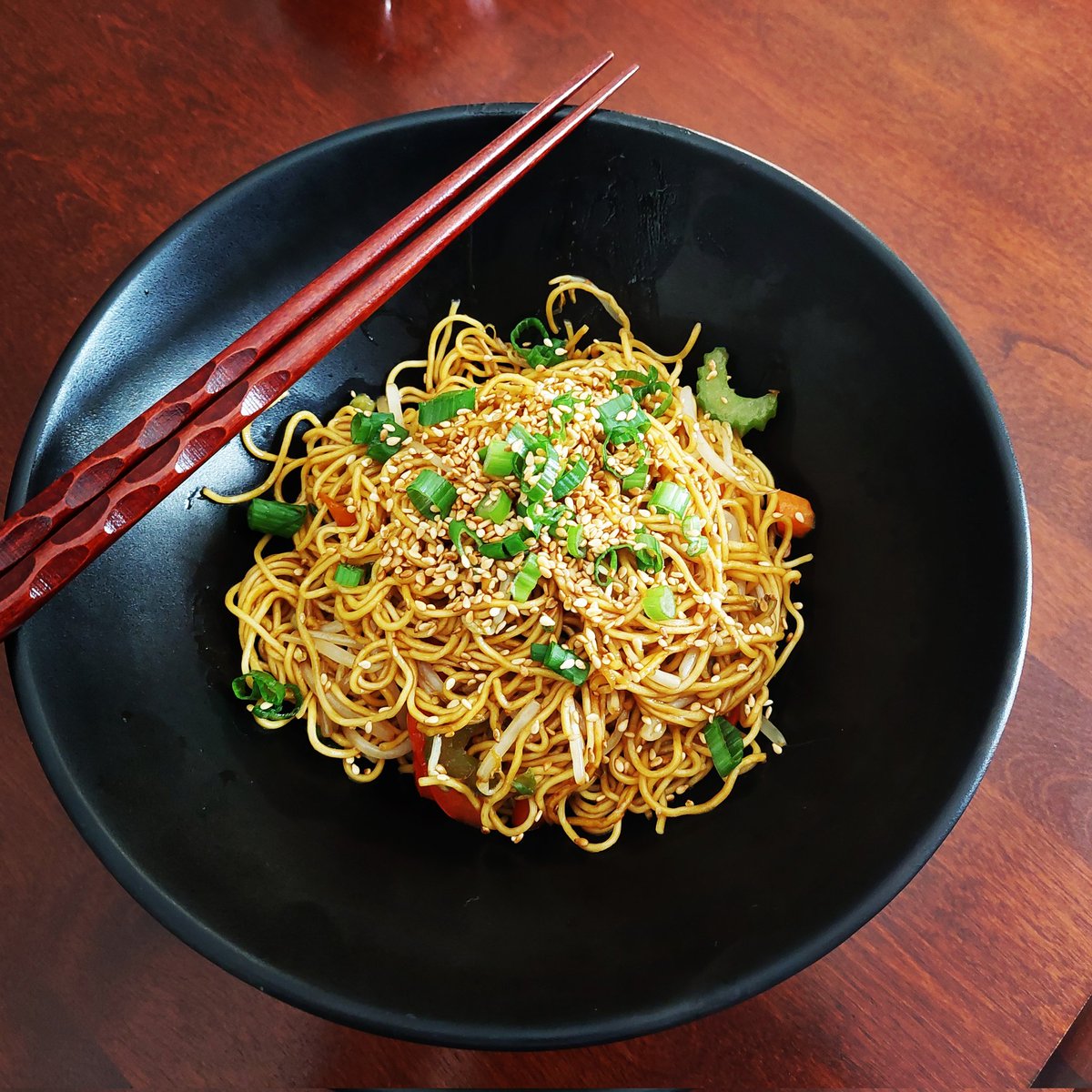 Darryl's spouse <a href="/BBQmommy/">Beth Koster</a> made this wonderful chow mein for lunch yesterday. She will be on our podcast this week along with Chris's significant other as well. Have any questions for them?