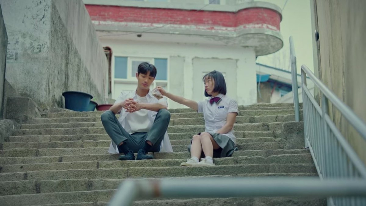chaedaely's tweet photo. "at least that summer was ours to keep"

thank you hansu and eunhee for the beautiful first love story 🥹❤️

#OurBlues #OurBluesEp3 https://t.co/gF3rf6eIci