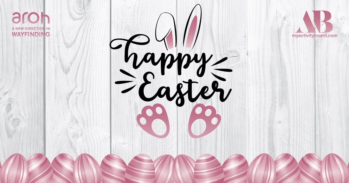 myactivityboard's tweet photo. Our team would like to wish everyone a Happy Easter! #Easter2022 https://t.co/8wKTNlczV0