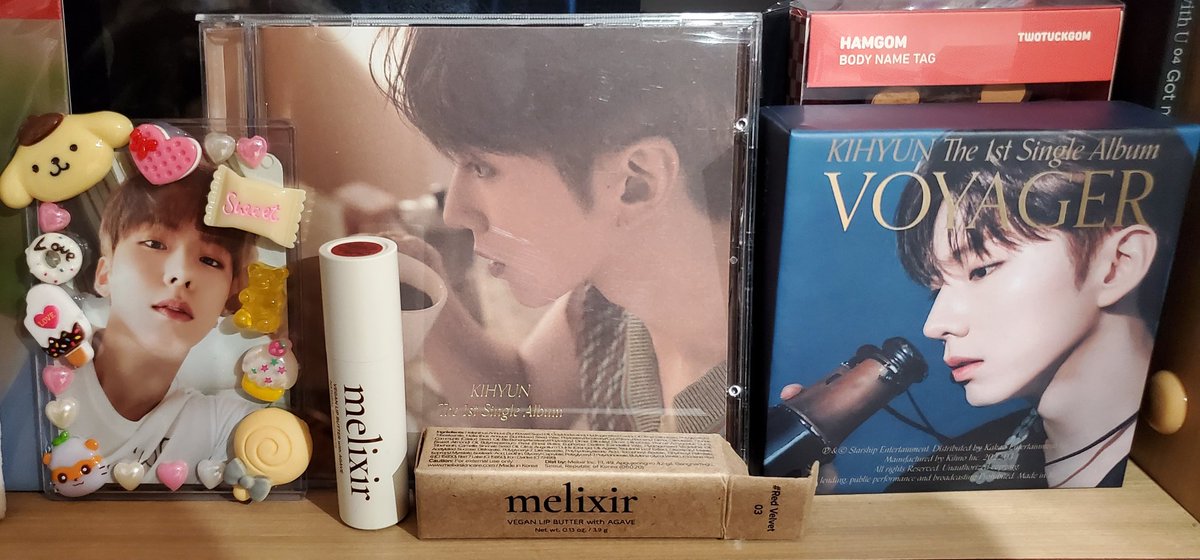 yakoko09061122's tweet photo. キヒョンちゃんの💄届いた☺️
オソロが増えてく🤭🤭🤭💕
#KIHYUN
#melixir
#03RedVelvet 
#기현sVlog https://t.co/F8RaDlO5HK