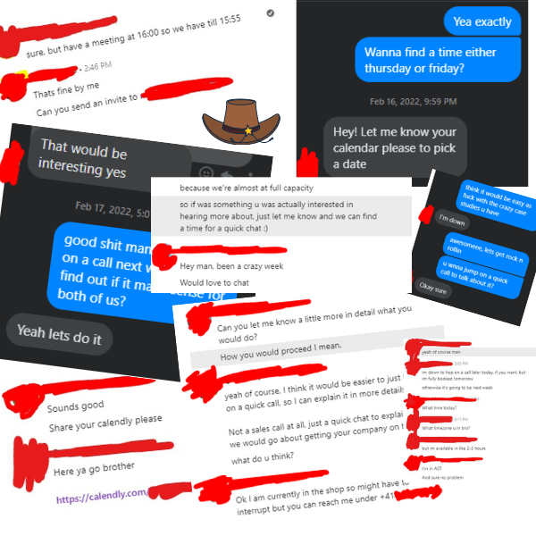 I’ve generated over 783+ meetings from LinkedIn + FB Messenger

By just having normal HUMAN conversa...