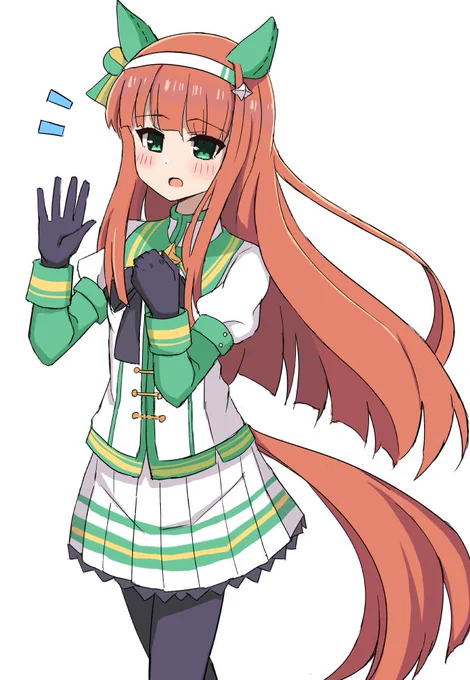 スズカさんを初めて描いてから約1年経ちました…絵柄とかめちゃくちゃ変わりましたね… 