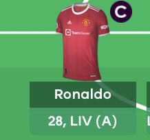 FPL_MarcusHK's tweet photo. Ronaldo 😍. Still one more game to go #FPL https://t.co/j91Y57pHSH