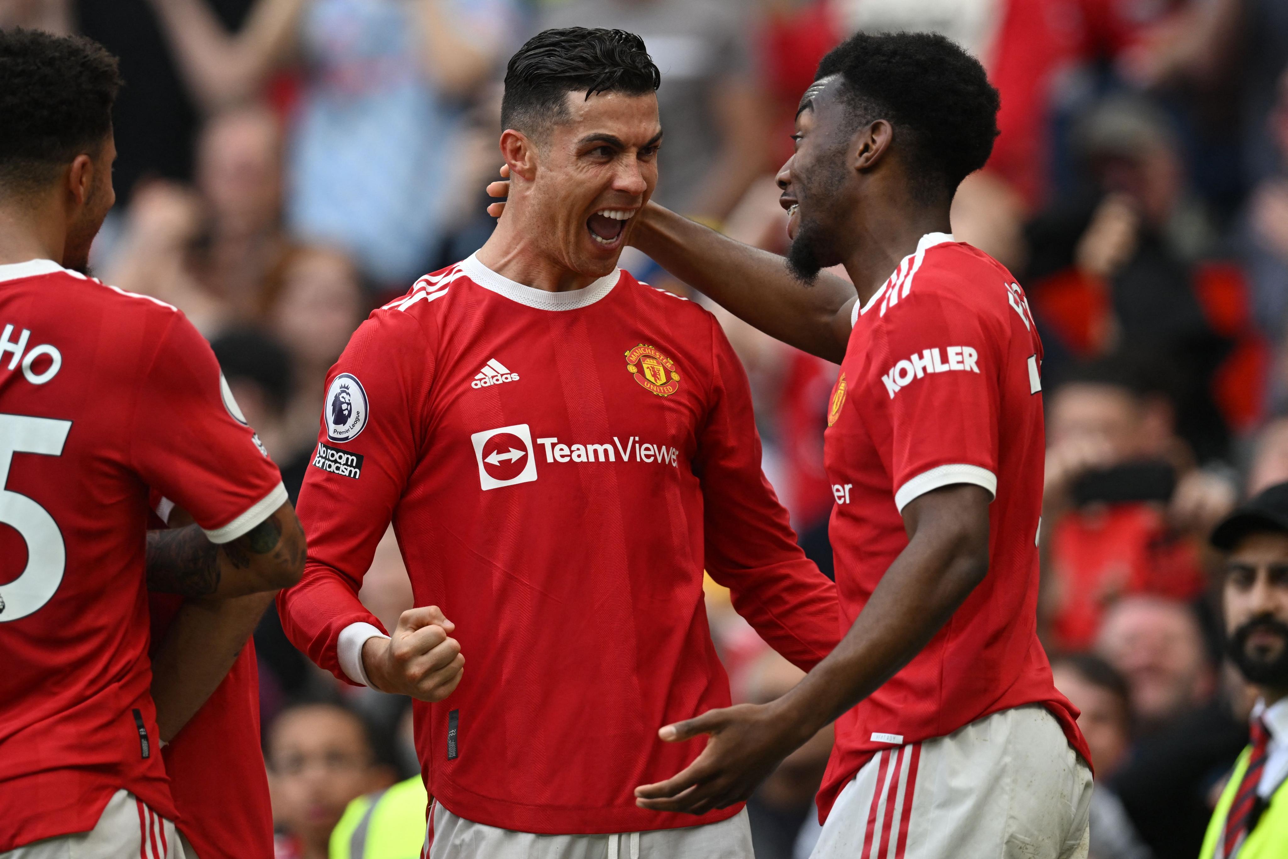 Cristiano Ronaldo scores his 60 career hat-trick as Manchester United wins stubborn Norwich at Old Trafford