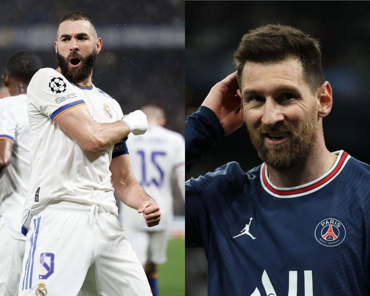 AdriRM33's tweet photo. - Karim Benzema con 34 años: 38 goles esta temporada.
- Lionel Messi con 34 años: 8 goles esta temporada.

Son datos no opiniones. https://t.co/LCn65jLnyj