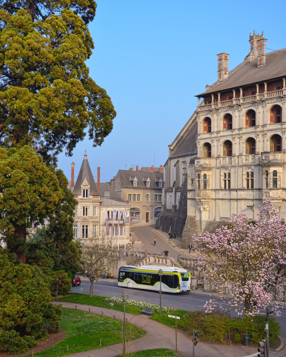 thomas_chaffaut's tweet photo. Blois : Au pied du Château, un GX337 électrique passe paisiblement. (19.03.2022)

Blois, France 🇫🇷 : In front of the castle, an electric GX337 is passing by.

#Blois #France #Chateau #Castle #Heuliez #GX337 #electric #printemps #bus #transport #city #sustainablebus #Azalysazalys https://t.co/Cax6nDAcM1