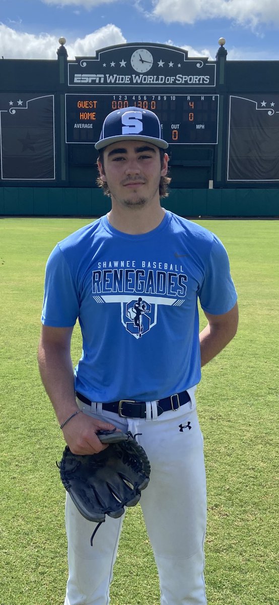 coachwelsh44's tweet photo. Renegades win 4-0 behind a great pitching performance with Dylan Terwilliger throwing a complete game.  7K 2 hits https://t.co/XuNsTDWGMO
