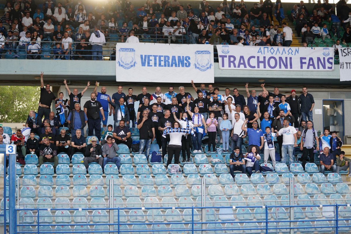 APOLLONOFFICIAL's tweet photo. 📸 #GamePhotos | Το πάρτι στη δυτική ξεκίνησε

#ApollonFC #WeAreOne #ApolPaf https://t.co/smiwgPRfvS