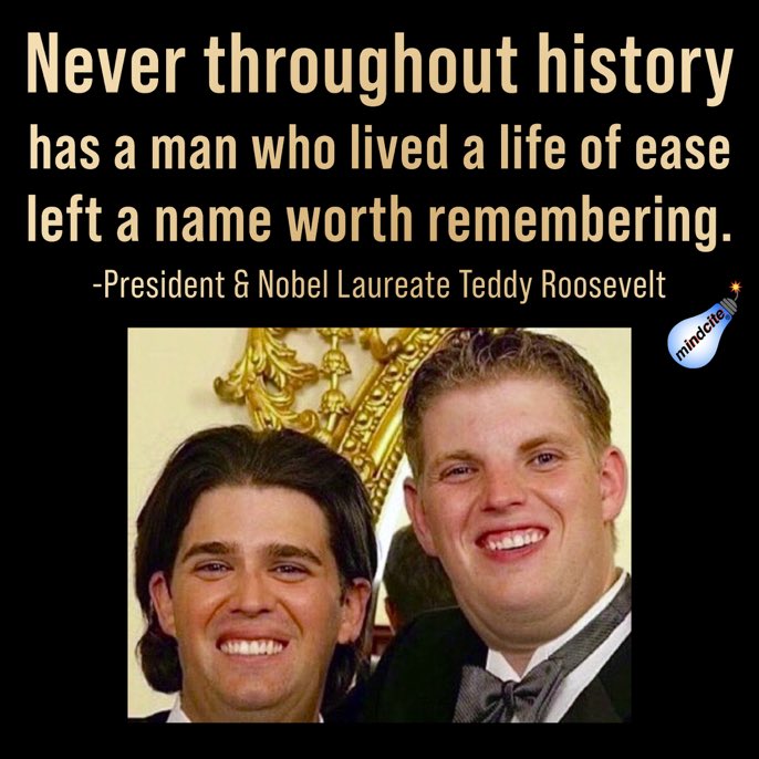 Mindcite_US's tweet photo. "We don’t rely on American banks. We have all the funding we need out of Russia." -Eric Trump
"Russians make up a pretty disproportionate cross-section of a lot of our assets." -Don Trump Jr.
#PutinsPartner #GOPTraitors #Fresh #DemVoice1 #ONEV1 #quotes https://t.co/1FA9skO8NQ