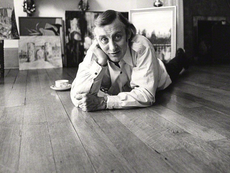 Another coffee with Spike Milligan ☕️ 📷 Godfrey Argent bromide print, 30 September 1969 @NPGLondon 'Blessed are the cracked, for they let in the light' [his version of Leonard Cohen's 1992 song: There is a crack in everything That's how the light gets in]