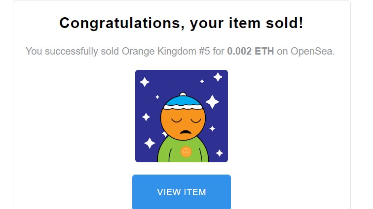 5th orange got adopted by <a href="/ZooKprsPartyNFT/">RAKUGAKI KUMA ON OPENSEA | WEB3 | ERC721</a> 
Thanks a lot ❤️
third sell of today 🥳
#NFTCommmunity