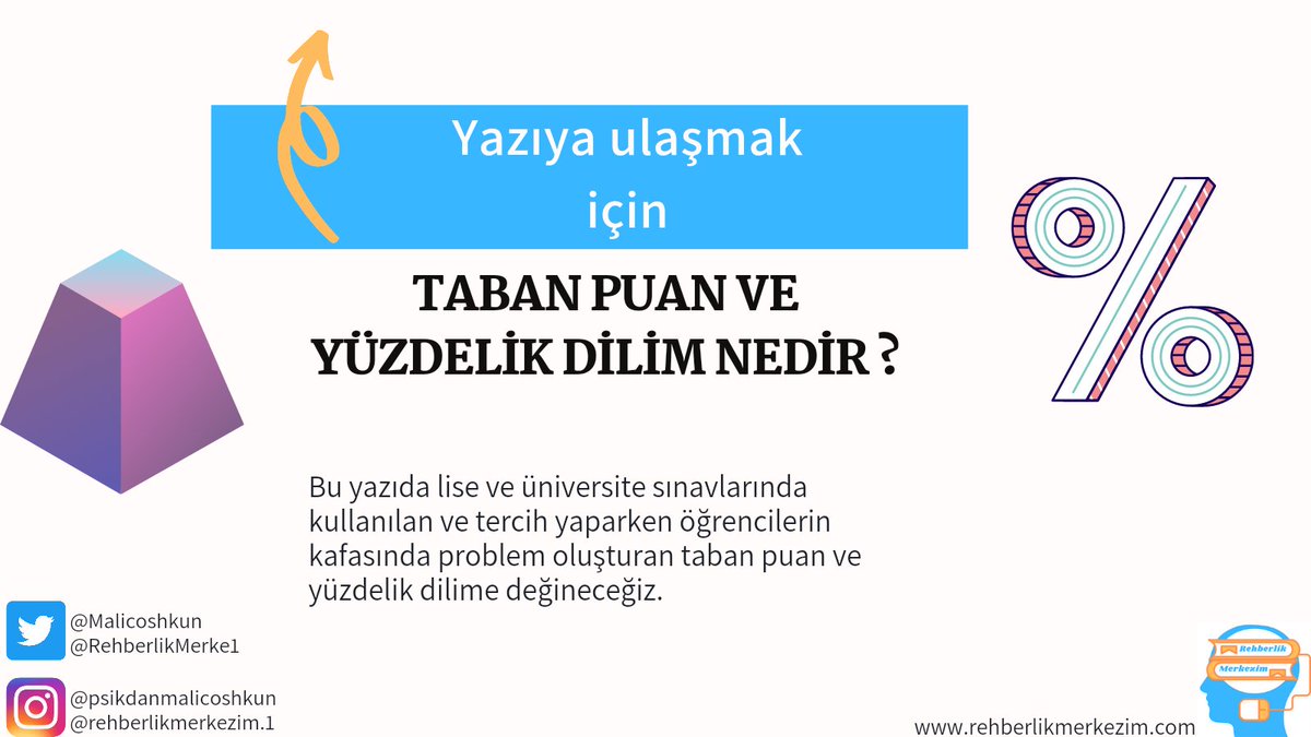 Rehberlikmerkez's tweet photo. https://t.co/5dcf7wyGoF #tabanpuan #yüzdelikdilim @RehberlikMerke1 @Malicoshkun https://t.co/gPuOQ12fds