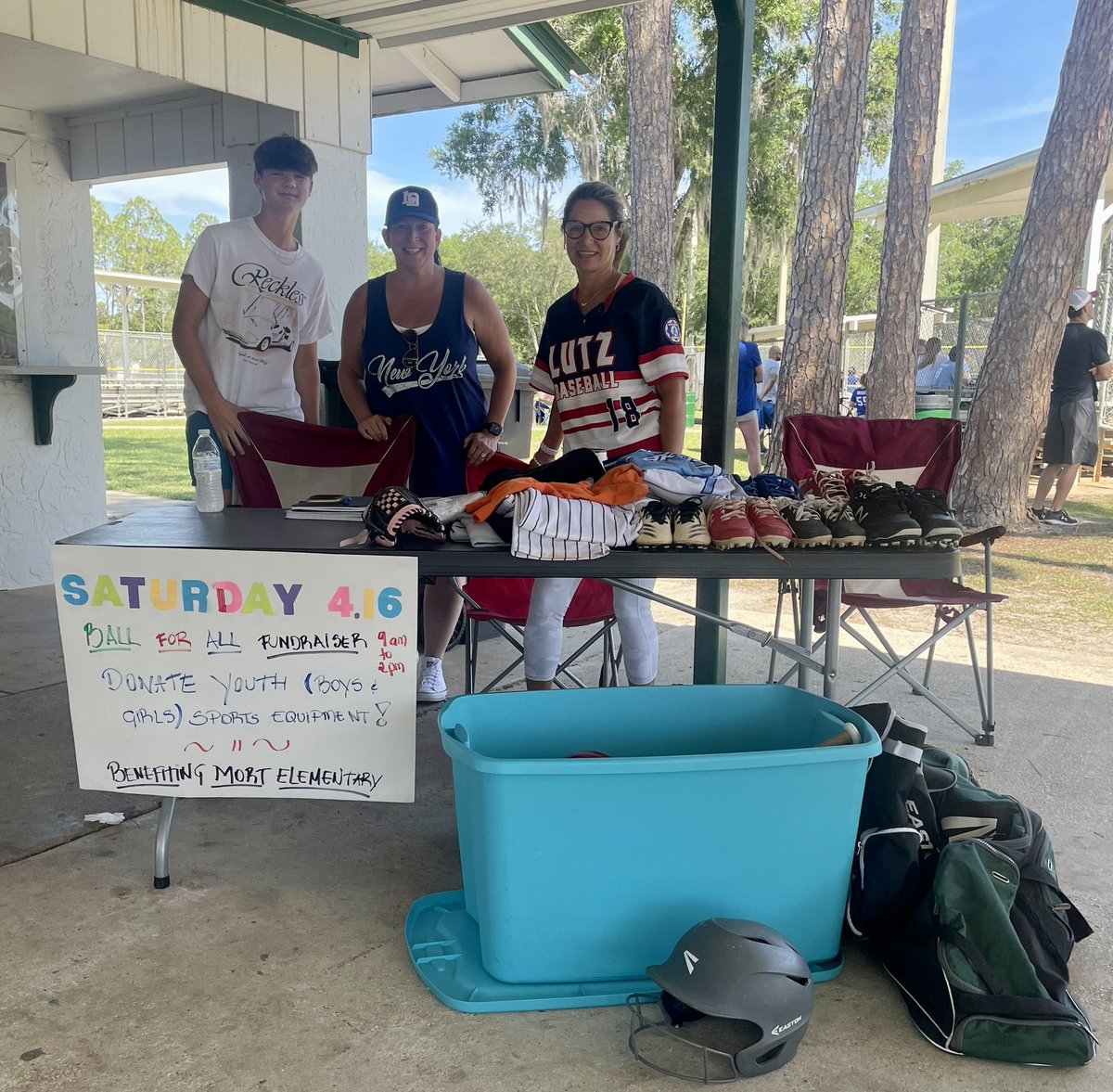 ⚾️ Thanks Lutz Baseball for supporting  Mort Elementary, A Community Partnership School ⚾️@MortElementary
