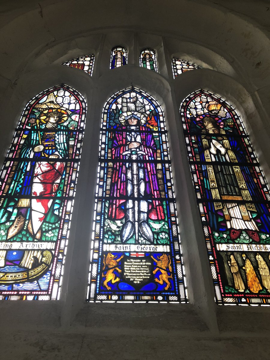 A wonderful day spent in our favourite spot, Whalley. The Church of Saint Mary &amp; All Saints was resplendent in the spring sunshine. Inside, it keeps the names of those who lost their lives in the Great War in everlasting memoriam. <a href="/AndyJMAdams/">Andy Adams</a> #WWI #Whalley