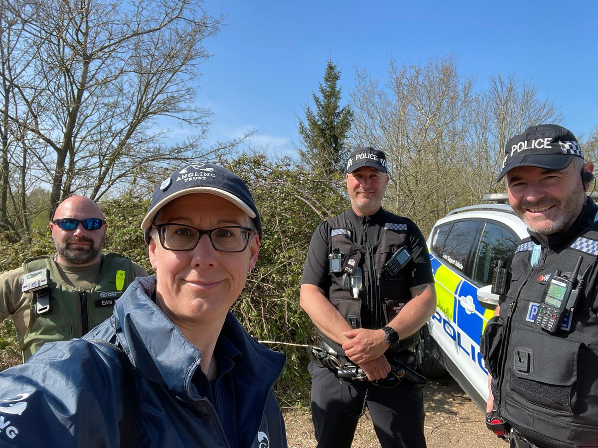 Op Clampdown.
Joint patrols today of the River Waveney and fisheries with Environment Agency and Angling Trust.
No persons found fishing on the river.
Sixty nine anglers checked for rod licences and two of these have been reported as they did not have one.
#1238