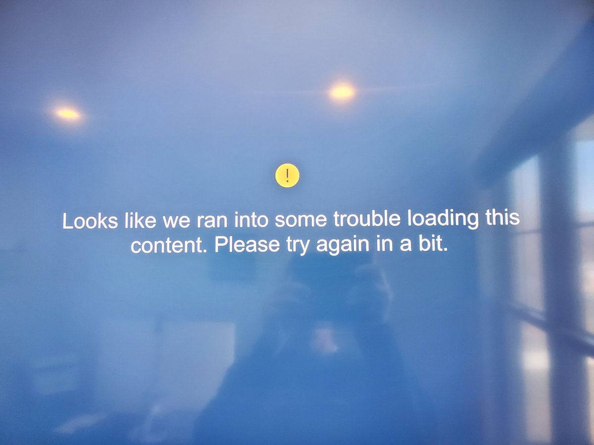 Golf_Geek's tweet photo. #directtvstream - what is going on with your service the past few weeks. I get this at least once a day! https://t.co/NQeHkN85oy
