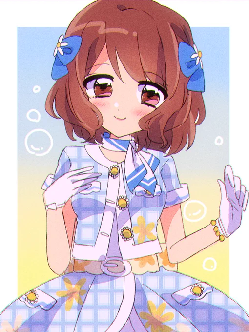 長富蓮実ちゃんSSR二周目おめでとうございます🍋🫧 