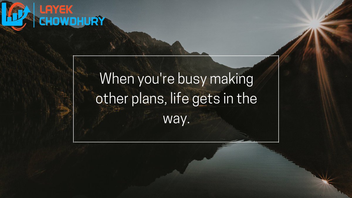 CoachLayek's tweet image. 🔶🔶I've always liked this statement and how insightful it is. @CoachLayek Goals are fantastic and can make you feel more focused in your life, but life happens at the moment.✅
👉#paulomahony #positive #goal