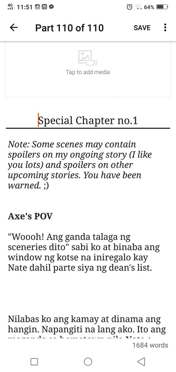 HKunderratedWP's tweet photo. Can I call you mine? (An epistolary) Special chapter updated. Go, check it out 😉 https://t.co/Btwxicg34u