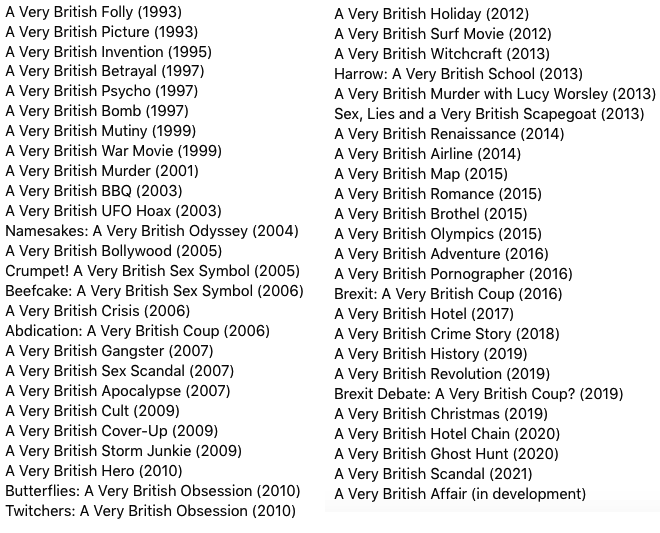 snrussell's tweet photo. Time to retire "A Very British ..." Started harmlessly enough with Chris Mullin's 1982 novel "A Very British Coup" (adapted for tv in 1988). It has since become a film/tv cliche that has reached preposterous levels. https://t.co/KuWfPnUlJs