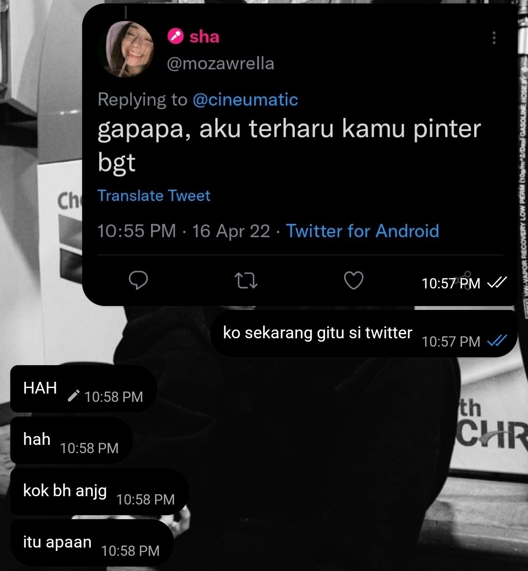 cineumatic's tweet image. tidak senonoh