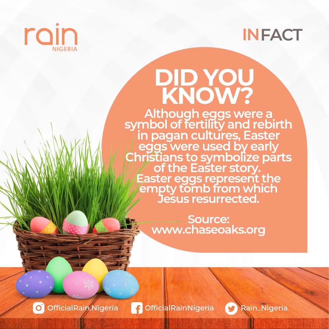 seedsciencenut's tweet photo. ...so if you've been wondering what eggs has got to do with #Easter, now you have it π€
#eastersunday
#Easter2022
#EasterWeekend
#EasterHolidays
#eastereggs
#happyeaster
#Rainnigeria
#RainIntl
#easterfunfacts
Mount zion
Christians
Tife
#LekkiMassacre https://t.co/sAJpiJc0p8