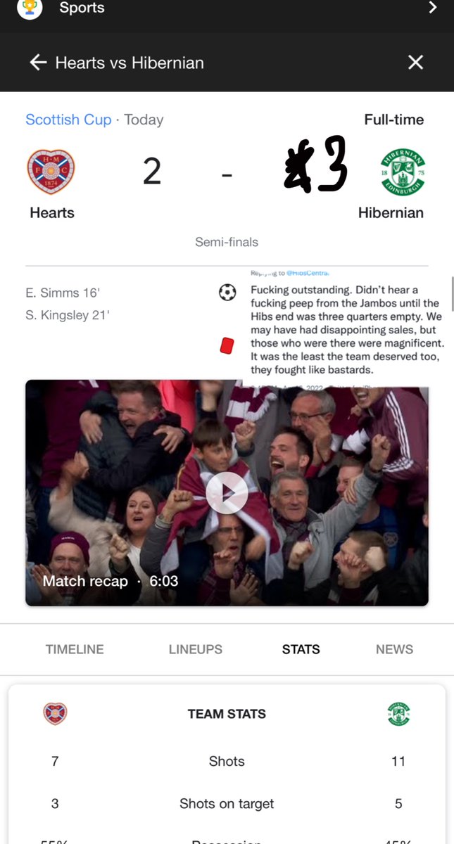 ThisMyStoryPod's tweet photo. Gutted. https://t.co/fhDiEyzwLF