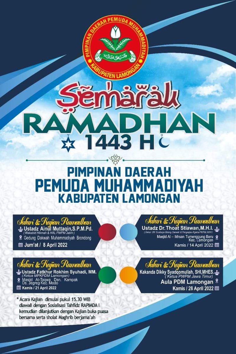 PdpmLamongan's tweet photo. Semarak Ramadhan 1443 H https://t.co/HMBCCoBF2U