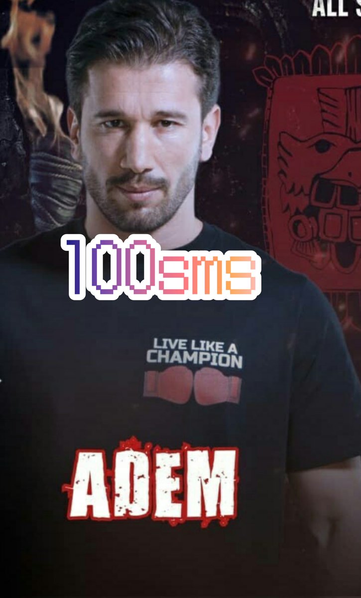 100sms anketidir  anketimiz basladi 21.04.2022 saat 23:59 bitecektir 
1.nci 60sms 2.nci 30sms 3.ncu 10sms kazanicaktir takip etmek zorunludur kolay gelsin 🙏
#Survivor2022alltar