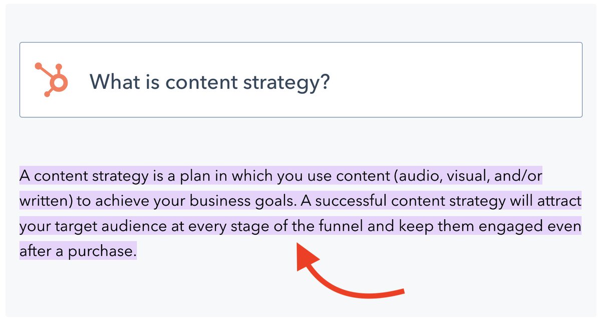 JonasSickler's tweet image. How does Hubspot win so many featured snippets?

Teamwork.

SEOs work with content writers, designers, UX teams, and developers to build these modules at the top of blog posts that target keywords with definitional intent.

This is what holistic SEO strategy looks like in action.