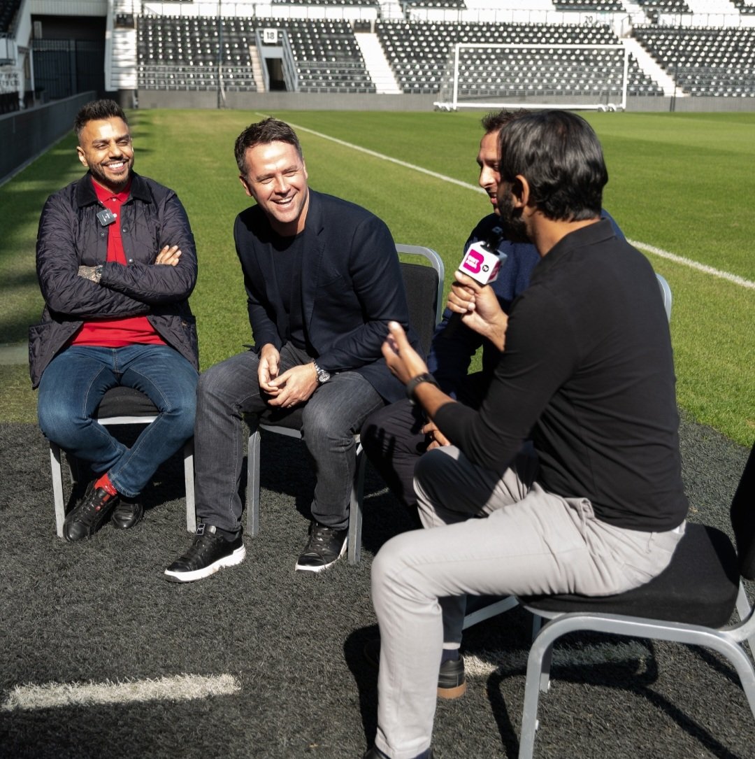 Sany Supra (@sanysupra) on Twitter photo Definitely, today is the opportunity to build the tomorrow you want.
Everyone genuinely looking to see and be the change... physically... come and join in... support the initiative and support the players.
<a href="/themichaelowen/">Michael Owen</a> <a href="/IPLSOCCERUK/">IPLSOCCER</a> <a href="/MichaelChopra/">Michael Chopra</a>
<a href="/JuggyD/">Punjabi Rockstar</a>
<a href="/britasiatv/">BritAsia TV</a> Definitely, today is the opportunity to build the tomorrow you want.
Everyone genuinely looking to see and be the change... physically... come and join in... support the initiative and support the players.
<a href="/themichaelowen/">Michael Owen</a> <a href="/IPLSOCCERUK/">IPLSOCCER</a> <a href="/MichaelChopra/">Michael Chopra</a>
<a href="/JuggyD/">Punjabi Rockstar</a>
<a href="/britasiatv/">BritAsia TV</a>