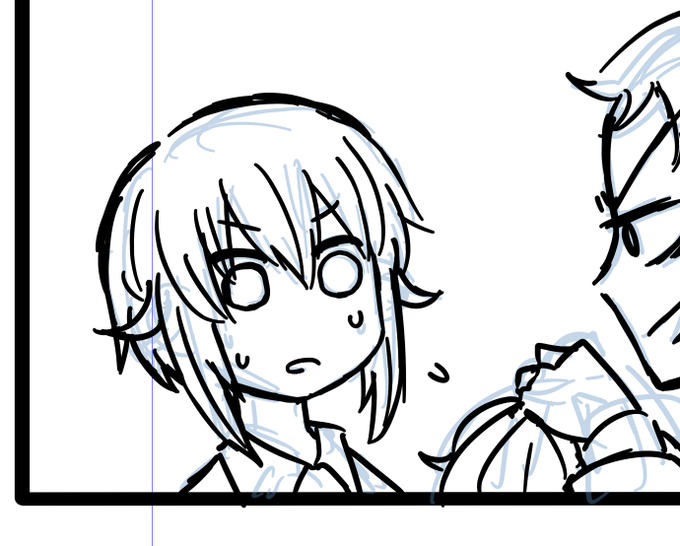 この1分くらいで描いたまぽりん可愛い。 