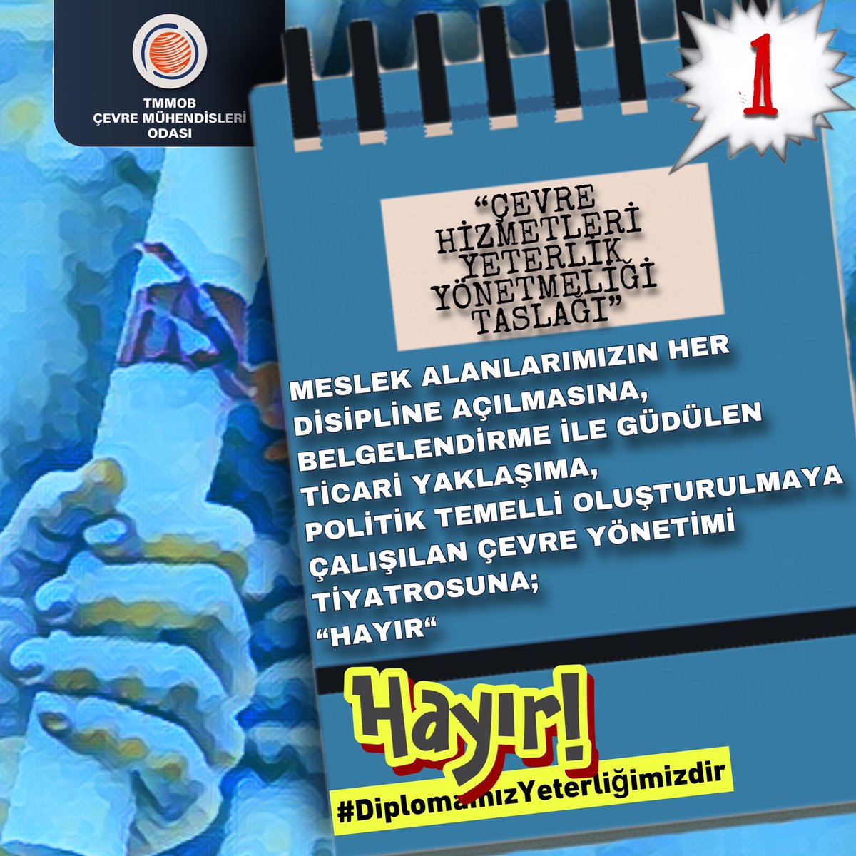 CevreMuhOdasi's tweet photo. #ArtıkYeter
#DiplomamızYeterliliğimiz
#ÇevreMühendisi

@csbgovtr
@hacettepe1967
@TMMOB1954 https://t.co/Ke5VjwlbcL
