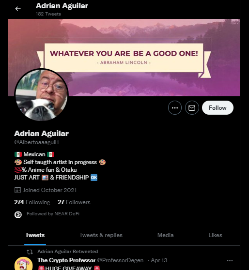 Albertoaaaguil1's tweet photo. @AlbertoaaaguiI1 this account is an impostor created in 2021
my original account is created in 2020 https://t.co/6AAknh8GNf