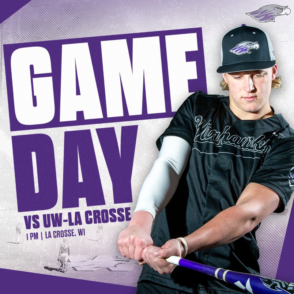 Starting an hour late today, but our doubleheader is still on! Follow the #Warhawks live at UW-La Crosse starting at 1 p.m.:

STATS - sidearmstats.com/uwlax/baseball…
VIDEO - boxcast.tv/view/b-nnmerjv…

#d3baseball | #PoweredByTradition