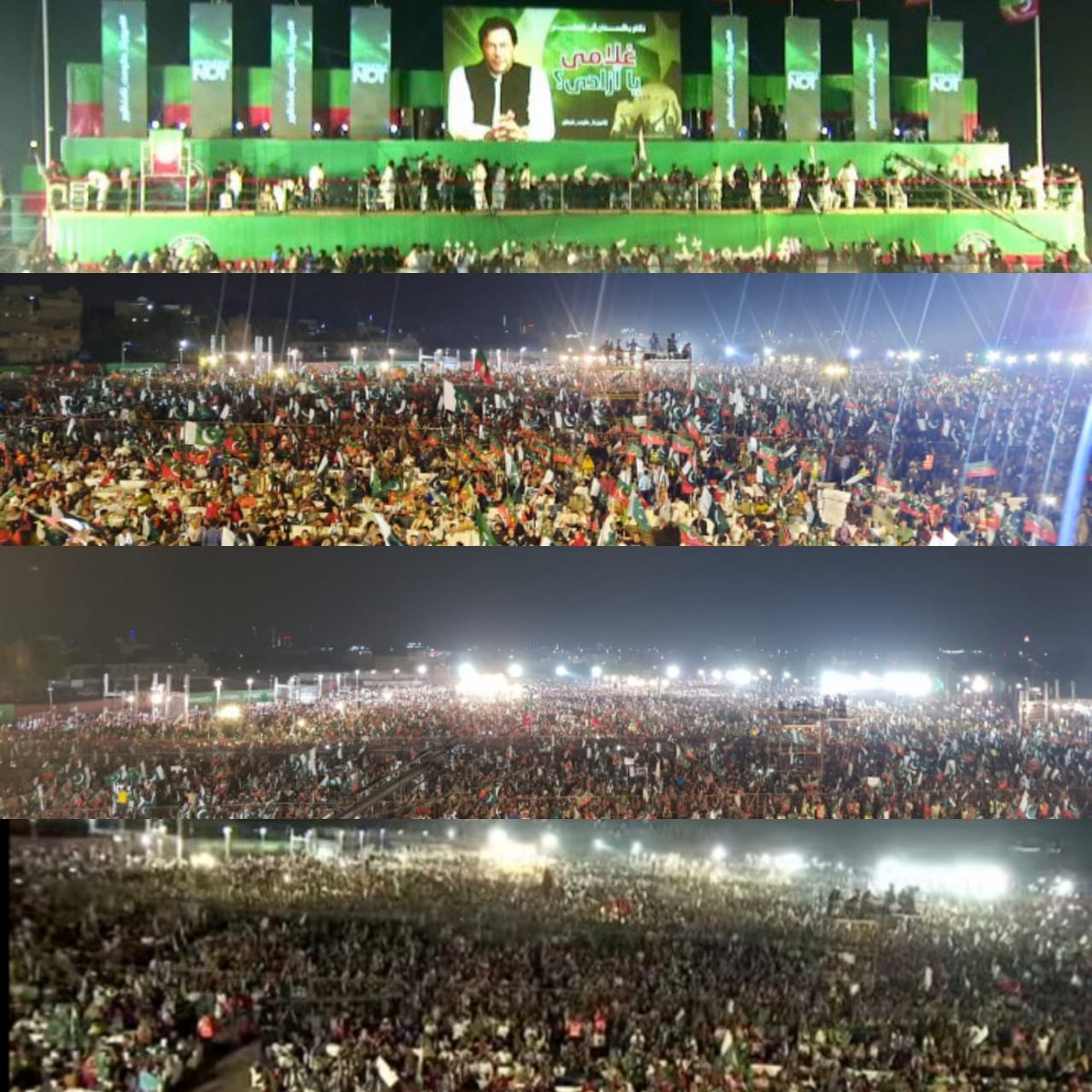 QasimKhanSuri's tweet photo. اور راج کرے گی_____ خلق خدا 
جو میں بھی ہوں اور تم بھی ہو

#IamImranKhan #Karachi
#امپورٹڈ_حکومت_نامنظور https://t.co/3s55F5E4Vk