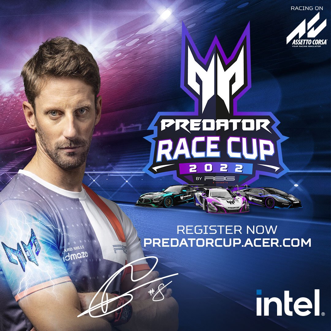ristokappet's tweet photo. Our team is once again organizing the Predator Race Cup on Assetto Corsa.
The total prize pool is worth 50k €, check it out👇
https://t.co/pKbNdqSN0g
#PredatorCup #SimRacing #PredatorRaceCup #PredatorRaceCup2022 #AssettoCorsa #beACC #romaingrosjean #predatorgaming #r8gesports https://t.co/CS1EUviF4y