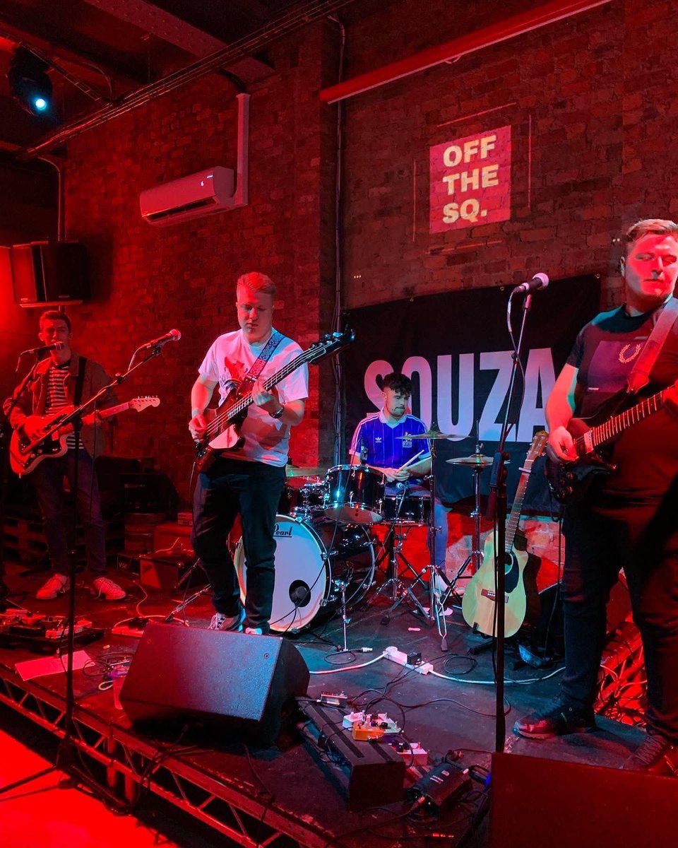 Massive thank you to everyone who made the trip up to Manchester last night for our gig at Off the Square. We’ll see you at the next one x