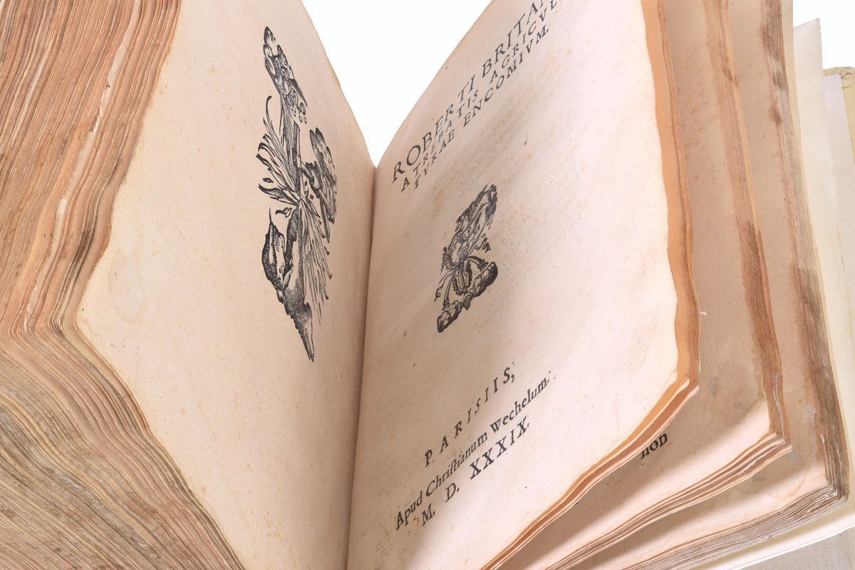 LibrosRarosCom's tweet photo. A humanist figure in Bordeaux, 2 works on agriculture
BRETON (R.). Agriculturae Encomium. 1539. - CRESCENZI (P). De Agricultura. 1538.
https://t.co/XmQ5OeGvUd

#antiquebooks #antiquarianbooks #rarebooks #oldbooks #livresrares #livresanciens  #agriculture #16esiecle #16thcentury https://t.co/CAvPlQZnnN
