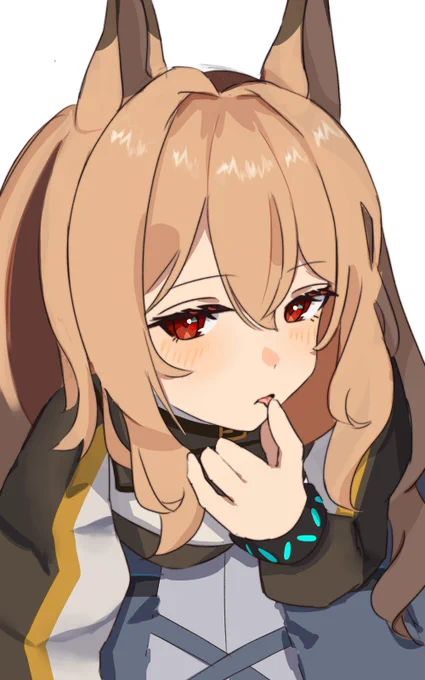 催促中のケーちゃん
#アークナイツ  #明日方舟 #Arknights 