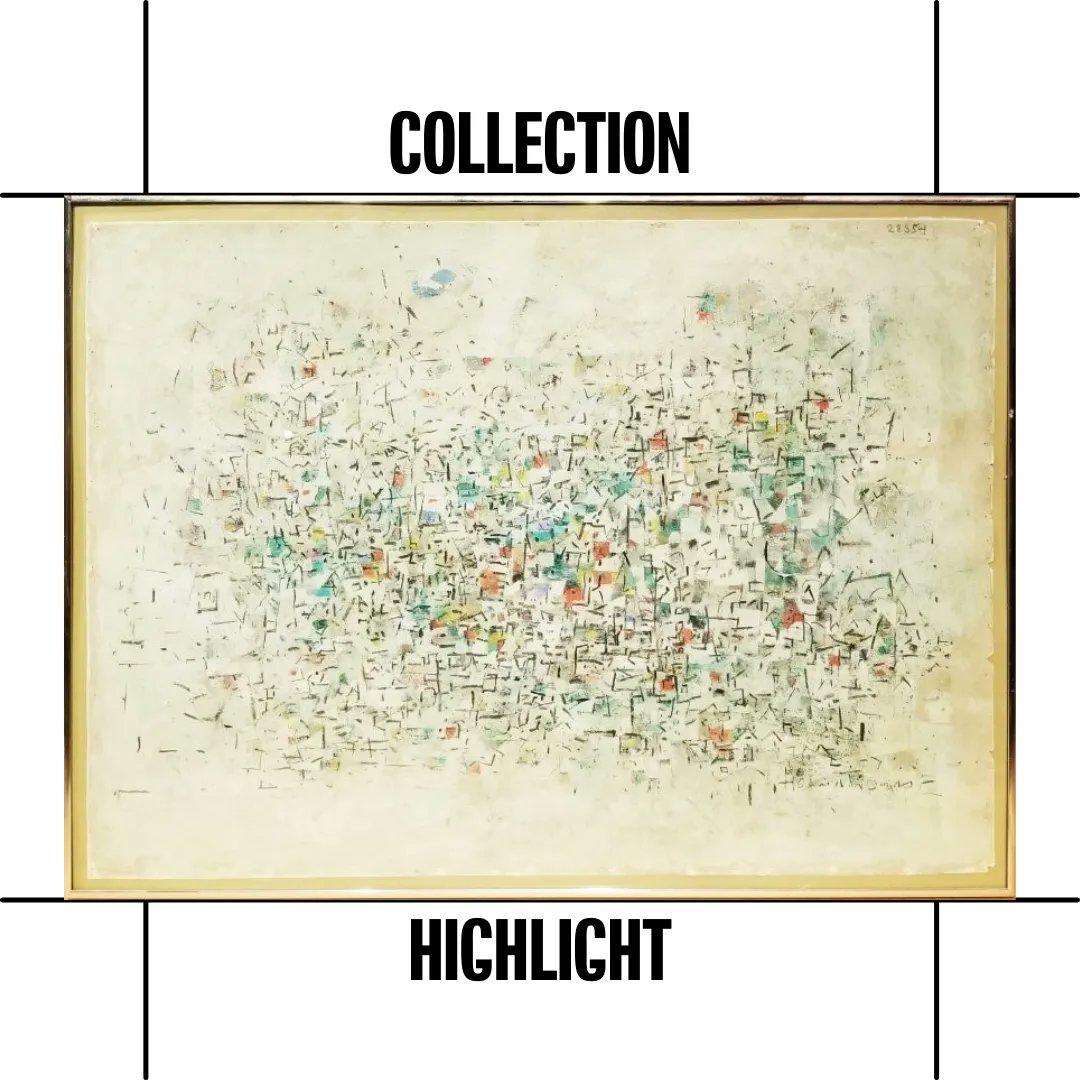 MOCAGA's tweet photo. MOCA GA Permanent Collection Highlight
Come see this piece at our exhibition of recent acquisitions! NOW - May 28, 2022
Howard Thomas, Valley City, 1954, gouache on paper
Gift of Natalie Gemmill, from the estate of Genevieve Arnold
#mocaga #permanentcollection #currentexhibition https://t.co/kghTm4dOs3