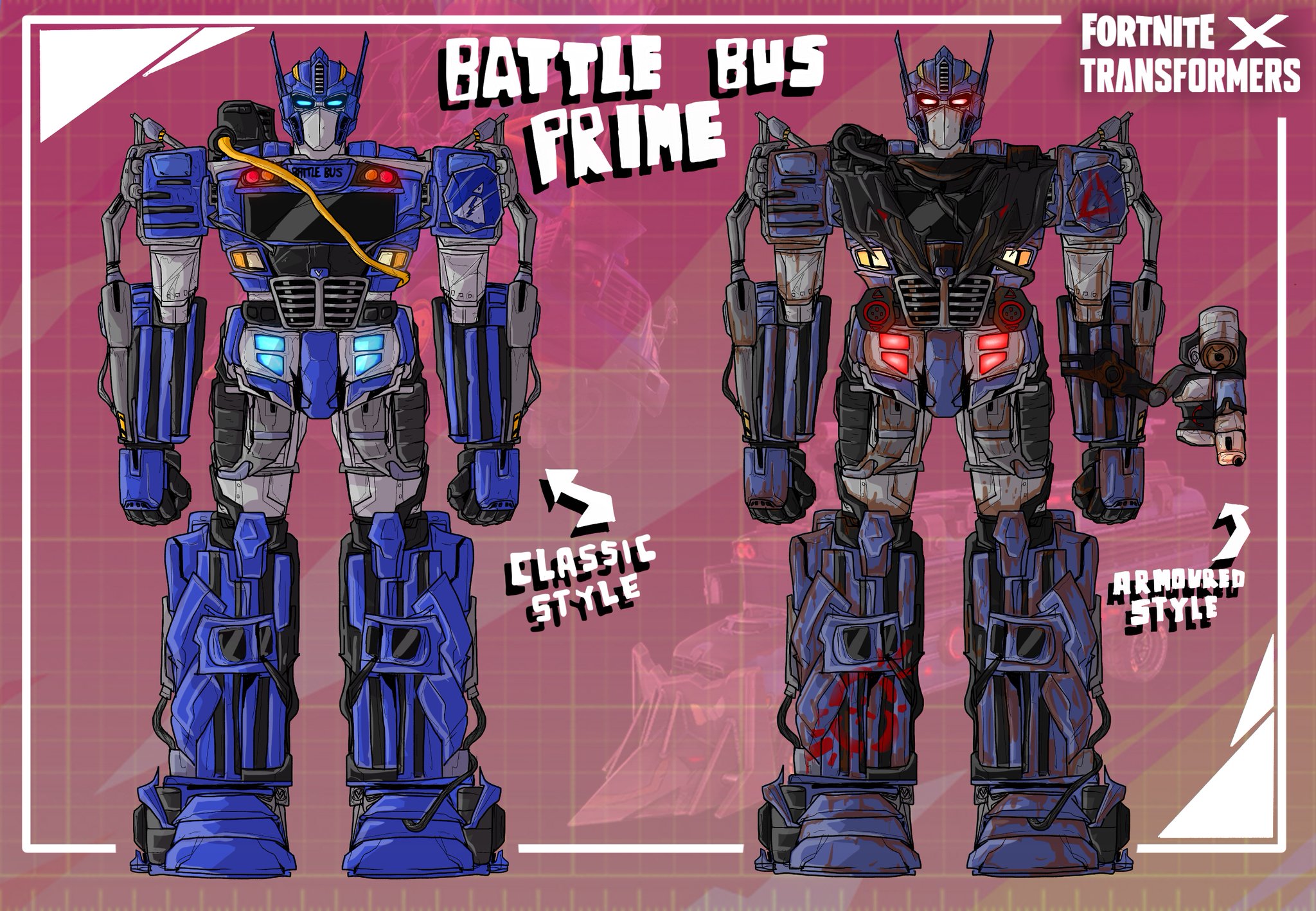 🌴 IJD 🌴 on Twitter "Adding to my Transformers x Fortnite idea, here's