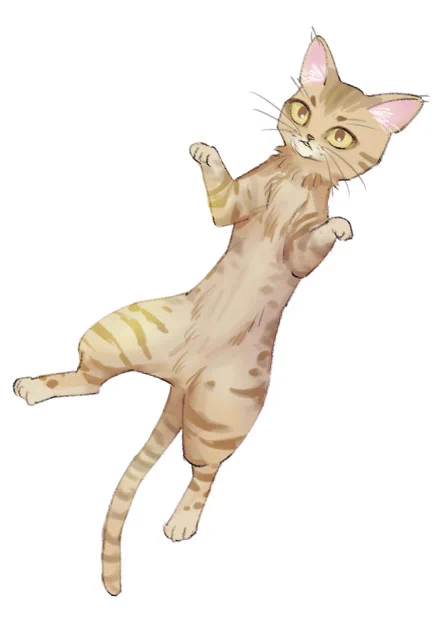 おはこんばんちは!

うちの嫁(CatCut2号)の描いた猫絵、第3回。
くーっ!このウエスト、そして足首!!
なんかもうさらっと描いて上手い感じずるい!って、僕としてはそれだけです。 