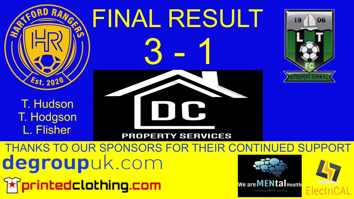 Fantastic result today against <a href="/LittleportTown/">Littleport Town FC</a>. <a href="/TRH_Coaching/">Trafford Hudson</a> got the ball rolling with a little dink over the keeper. Our 2nd from Hodgson chasing down a loose ball and scoring from a tight angle. The 3rd <a href="/lewisflisher_/">Lewis Flisher</a> absolute stunner definition of top bins
<a href="/squeezefootball/">Squeeze</a>