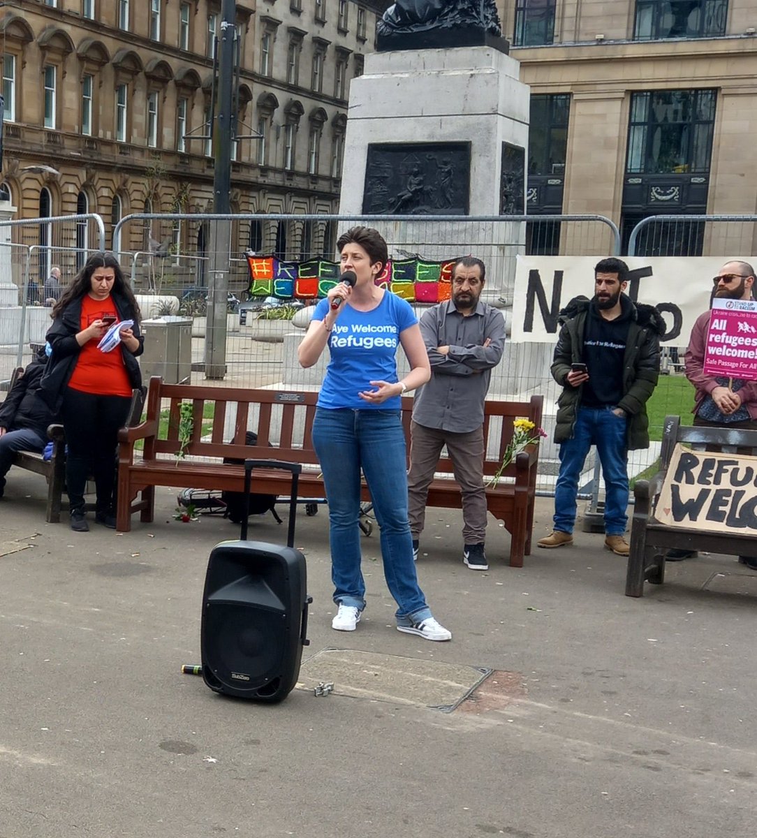 savanQadir's tweet photo. “Offshoring asylum seekers is not in our name”

#NotInMyName https://t.co/N4y7ttc8kB