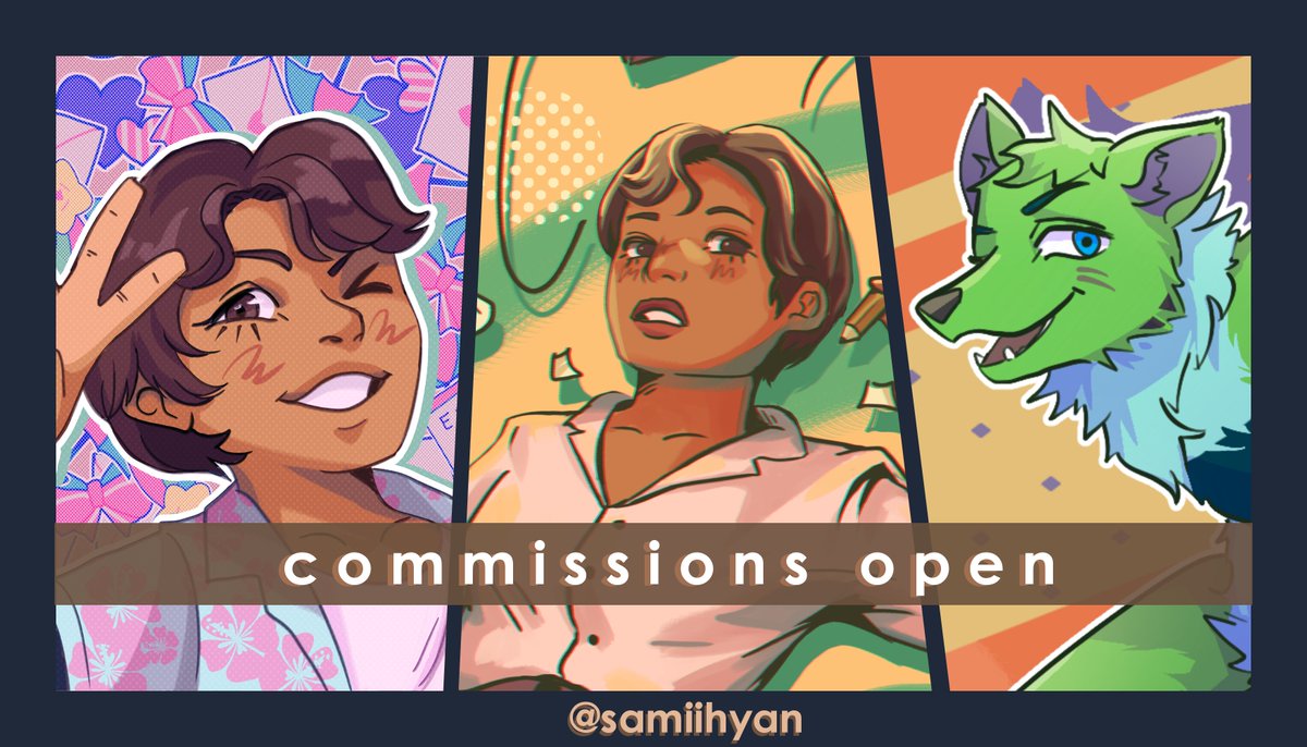 samiihyan's tweet photo. updated commissions sheet! I need to pay for my psychiatric consultations, medications, and other personal expenses, so check me out! Feel free to DM for inquiries ^_^

USD and PHP only!
portfolio: https://t.co/ntgOEwSAJN
ko-fi: https://t.co/T2cUGRlGMy

(1/2) https://t.co/Nz3Elz6rQG