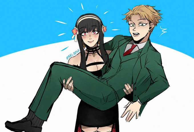Wife acquired! congrats to Yor's anime debut (and Loid's mission success) 🎉 #SpyxFamily #Spy_Family 