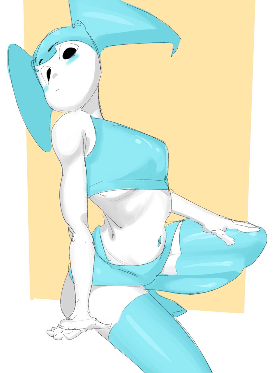 Twincamel2's tweet photo. Firtst post :) #jennywakeman #XJ-9 
#FANART https://t.co/Sd9kN6DKaq