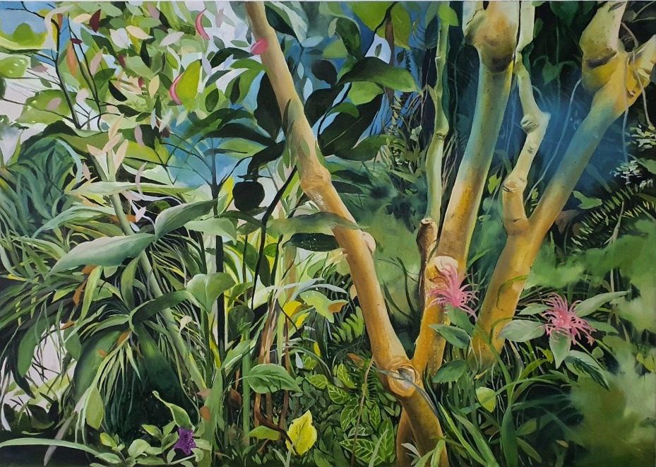 DegreeArt's tweet photo. It’s the Bank Holiday 🥂 and to wish you all a Happy Easter Holiday you will get 15% off when you check-out online until 11:59pm GMT busing code ‘ARTDEAL15’ (Ta&amp;Cs online)

Collect this piece ‘Roath Jungle’ by the talented Jennifer Maidment for £2,337.50 (normal price £2,750). https://t.co/LeJ83CjHUe