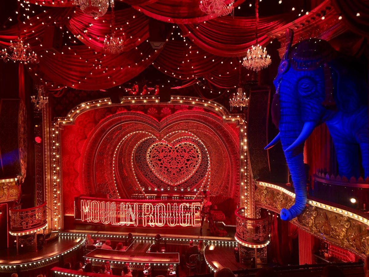 ali_hobden's tweet photo. Moulin Rouge at the Piccadilly Theatre London. AMAZING! Singing, dancing, choreography a must see! #piccadillytheatre #arts #comewhatmay https://t.co/zGT3m6wfTs